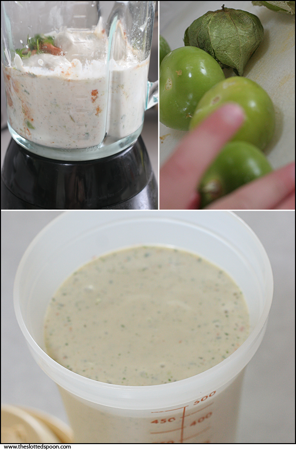 Tomatillo Ranch Dressing